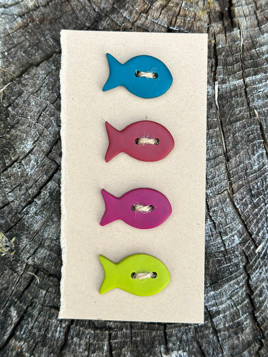 FISH Buttons (PREORDER!)